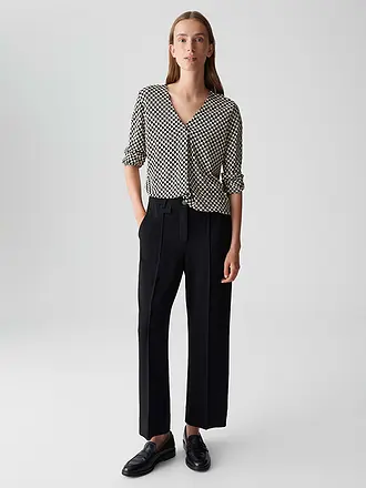 OPUS | Blusa-camicia SANNAH ICONIC | schwarz